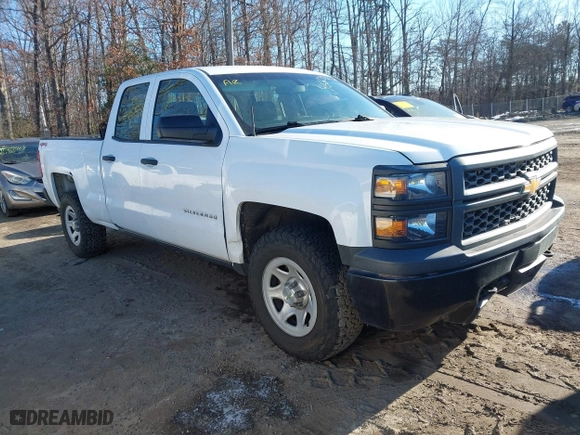 2015 Chevrolet Silverado 1500 Work Truck with VIN 1GCVKPEH2FZ223796, listed as a IAAI auction lot 41582070 with 185,929 mi miles. Bid and sale history available at carsss.com. Image 1.