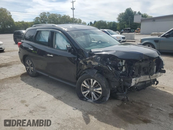 2019 Nissan Pathfinder SL z VIN 5N1DR2MM7KC629820, wystawiony jako Copart lot #69378794 z przebiegiem 94 045 mil mil oraz Szkoda całkowita • Salvage title. Historia ofert i sprzedaży dostępna na DreamBid. Obrazek 4.