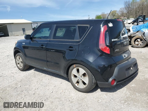 2016 Kia Soul with VIN KNDJN2A27G7278641, listed as a Copart auction lot 51464015 with 154,086 mi miles and Salvage Title. Bid and sale history available at carsss.com. Image 2.