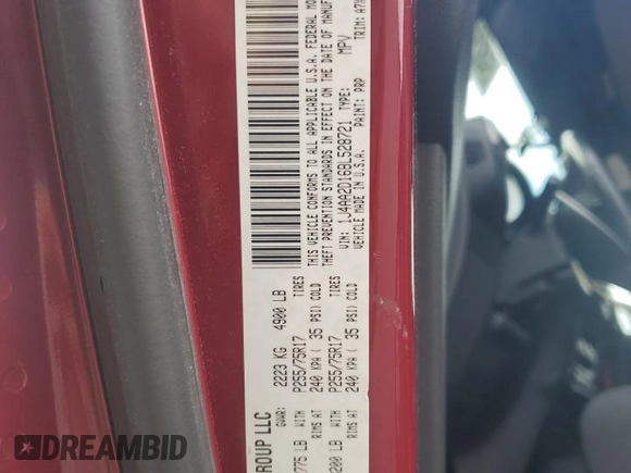 2011 Jeep Wrangler Sport with VIN 1J4AA2D16BL528721, listed as a Copart auction lot 54829625 with 80,771 mi miles and Non Repairable. Bid and sale history available at carsss.com. Image 13.