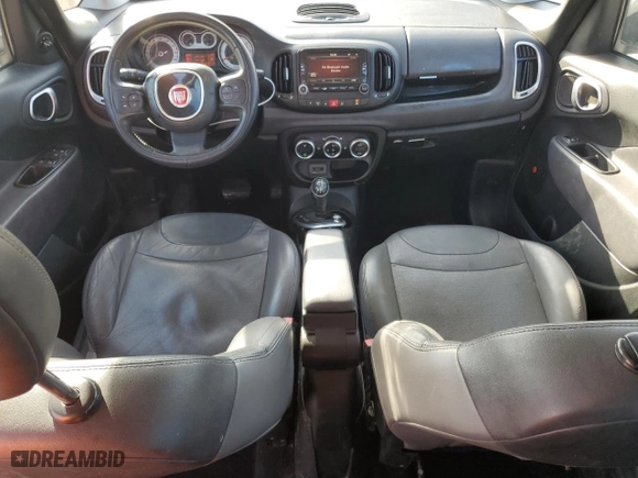 2017 FIAT 500L Trekking with VIN ZFBCFADHXHZ038654, listed as a Copart auction lot 89120575 with NaN miles and Clean Title. Bid and sale history available at carsss.com. Image 8.
