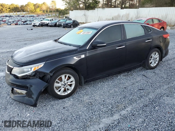 2016 Kia Optima LX with VIN 5XXGT4L34GG099806, listed as a Copart auction lot 48913065 with 130,406 mi miles and Salvage Title. Bid and sale history available at carsss.com. Image 1.