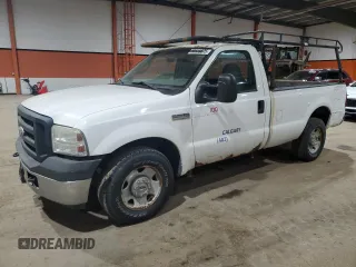 2006 Ford Super Duty F-250 XL with VIN 1FTNF20586ED00313, listed as a Copart auction lot 50559875 with 0 mi miles and Salvage Title. Bid and sale history available at carsss.com. Image 1.