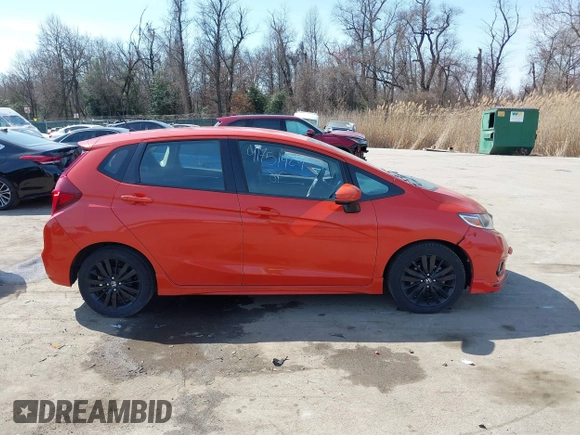 2018 Honda Fit Sport with VIN 3HGGK5H68JM717180, listed as a IAAI auction lot 41751424 with 35,011 mi miles. Bid and sale history available at carsss.com. Image 13.