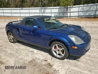 2001 Toyota MR2 z VIN JTDFR320910030212, wystawiony jako Copart lot #51361195 z przebiegiem 170 158 mil mil oraz Czysty tytuł • Clean title. Historia ofert i sprzedaży dostępna na DreamBid. Obrazek 4.