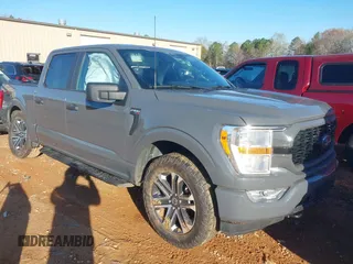 2021 Ford F-150 XL with VIN 1FTFW1E54MFC17430, listed as a IAAI auction lot 41829167 with 57,070 mi miles. Bid and sale history available at carsss.com. Image 1.
