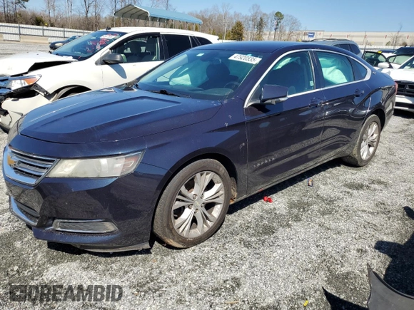 2014 Chevrolet Impala LT with VIN 2G1125S36E9188516, listed as a Copart auction lot 47920535 with 217,363 mi miles and Salvage Title. Bid and sale history available at DreamBid. Image 1.
