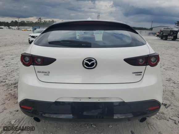 2023 Mazda Mazda3 Hatchback 2.5 Turbo with VIN JM1BPBJY5P1619086, listed as a Copart auction lot 71961764 with 11,535 mi miles and Salvage Title. Bid and sale history available at carsss.com. Image 6.