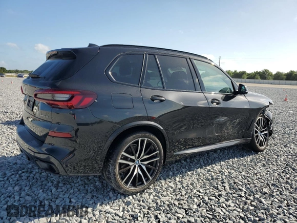 2022 BMW X5 xDrive40i with VIN 5UXCR6C07N9L04526, listed as a Copart auction lot 51456235 with 33,552 mi miles and Salvage title. Bid and sale history available at DreamBid. Image 3.