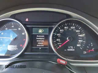 2013 Audi Q7 3.0T Premium Plus with VIN WA1LGAFE1DD008439, listed as a IAAI auction lot 41045973 with 100,868 mi miles. Bid and sale history available at carsss.com. Image 7.