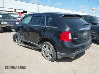 2013 Ford Edge Limited with VIN 2FMDK3KC1DBA18155, listed as a IAAI auction lot 41806629 with 124,080 mi miles. Bid and sale history available at carsss.com. Image 3.