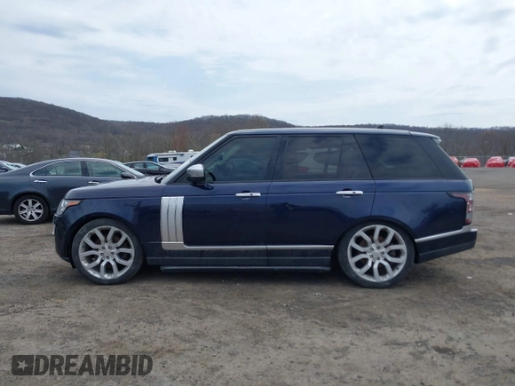2016 Land Rover Range Rover HSE with VIN SALGS2KF7GA289736, listed as a IAAI auction lot 42016646 with 146,366 mi miles and . Bid and sale history available at DreamBid. Image 14.