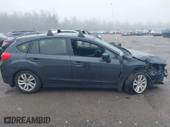 2016 Subaru Impreza Premium with VIN JF1GPAB67G8265968, listed as a IAAI auction lot 42178364 with 116,504 mi miles and . Bid and sale history available at DreamBid. Image 14.