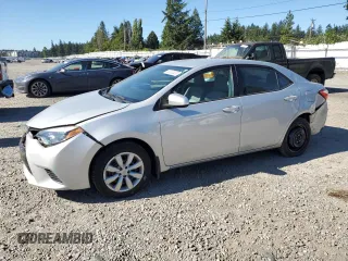2016 Toyota Corolla L with VIN 2T1BURHE0GC539798, listed as a Copart auction lot 63833305 with 89,215 mi miles and Salvage title. Bid and sale history available at DreamBid. Image 1.