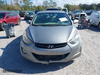 2012 Hyundai Elantra GLS with VIN KMHDH4AE3CU255391, listed as a IAAI auction lot 41833631 with 190,610 mi miles. Bid and sale history available at carsss.com. Image 13.