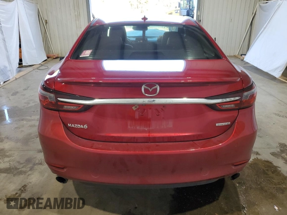 2019 Mazda 6 Grand Touring with VIN JM1GL1TY2K1506844, listed as a Copart auction lot 86900164 with 79,012 mi miles and Salvage Title. Bid and sale history available at carsss.com. Image 6.