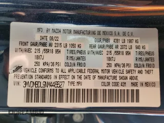2022 Mazda CX-30 S Premium with VIN 3MVDMBDL9NM446527, listed as a Copart auction lot 63291275 with 17,035 mi miles and Salvage title. Bid and sale history available at DreamBid. Image 14.