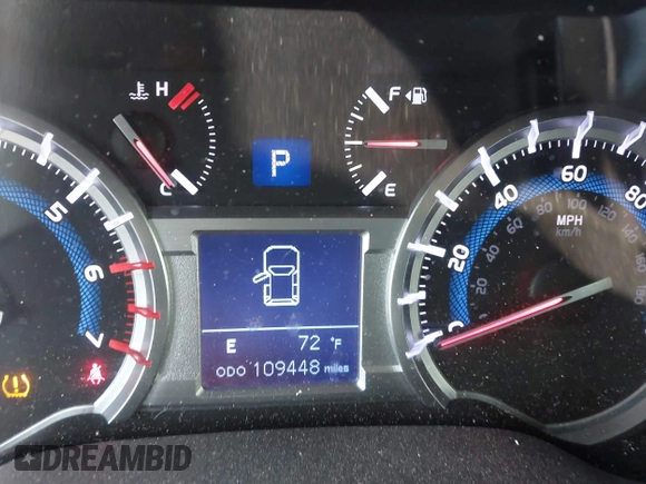 2014 Toyota 4Runner SR5 z VIN JTEZU5JR0E5071498, wystawiony jako IAAI lot #42050372 z przebiegiem 109 448 mil mil oraz . Historia ofert i sprzedaży dostępna na DreamBid. Obrazek 7.