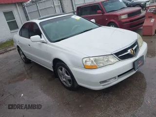2002 Acura TL with VIN 19UUA56672A036502, listed as a IAAI auction lot 41446396 with 166,668 mi miles. Bid and sale history available at carsss.com. Image 1.