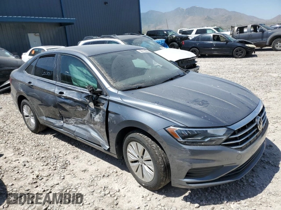 2020 Volkswagen Jetta S with VIN 3VWCB7BU3LM070073, listed as a Copart auction lot 58716525 with Not provided miles and Salvage title. Bid and sale history available at DreamBid. Image 4.