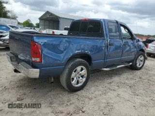 2005 Dodge 1500 SLT with VIN 1D7HA18D65S152542, listed as a Copart auction lot 53726695 with Not Provided miles and Salvage Title. Bid and sale history available at DreamBid. Image 3.