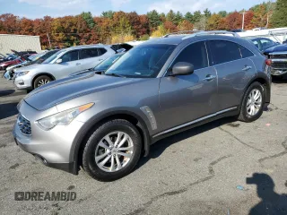2009 Infiniti FX35 with VIN JNRAS18W89M154927, listed as a Copart auction lot 77336834 with 200,573 mi miles and Clean Title. Bid and sale history available at carsss.com. Image 1.