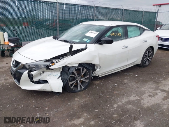 2017 Nissan Maxima SV with VIN 1N4AA6AP5HC447844, listed as a IAAI auction lot 40824768 with 90,488 mi miles. Bid and sale history available at carsss.com. Image 17.
