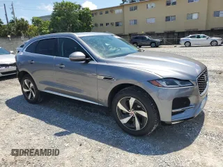2022 Jaguar F-Pace S with VIN SADCJ2EX8NA689139, listed as a Copart auction lot 51170735 with 41,014 mi miles and Non repairable. Bid and sale history available at DreamBid. Image 4.