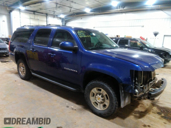 2012 Chevrolet Suburban LS with VIN 1GNWKLEG0CR308322, listed as a IAAI auction lot 41026415 with 89,018 mi miles. Bid and sale history available at carsss.com. Image 1.