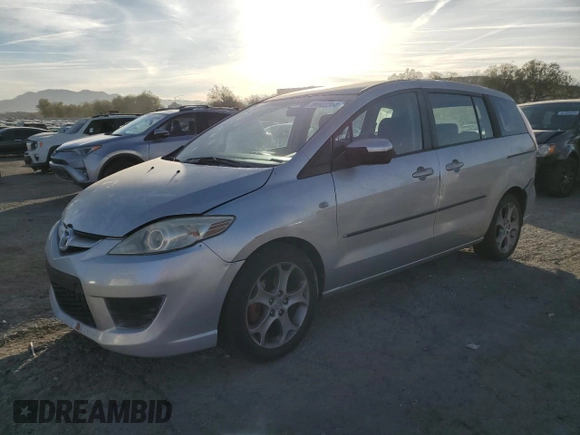 2009 Mazda 5 Sport with VIN JM1CR29L490347159, listed as a Copart auction lot 86922364 with 144,390 mi miles and Salvage title. Bid and sale history available at DreamBid. Image 1.