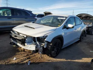 2023 Subaru WRX Premium with VIN JF1VBAF64P9808879, listed as a Copart auction lot 88641575 with 23,847 mi miles and Salvage Title. Bid and sale history available at carsss.com. Image 1.