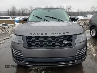 2021 Land Rover Range Rover with VIN SALGS5SE2MA423301, listed as a Copart auction lot 89069685 with 45,749 mi miles and Salvage title. Bid and sale history available at DreamBid. Image 5.