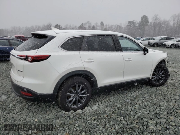 2022 Mazda CX-9 Sport with VIN JM3TCBBY5N0606542, listed as a Copart auction lot 46121915 with 53,510 mi miles and Salvage Title. Bid and sale history available at carsss.com. Image 3.