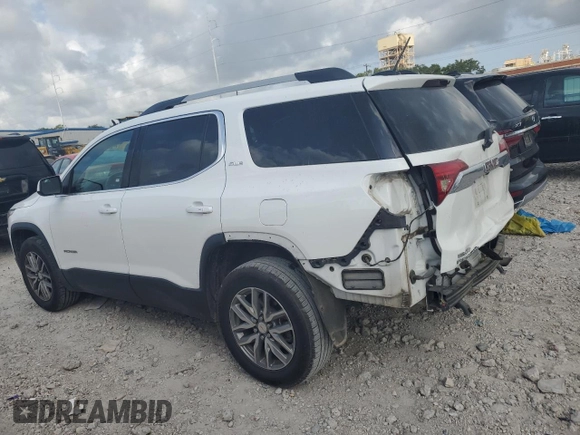 2017 GMC Acadia SLE with VIN 1GKKNLLA5HZ214333, listed as a Copart auction lot 57974905 with 112,092 mi miles and Salvage title. Bid and sale history available at DreamBid. Image 2.