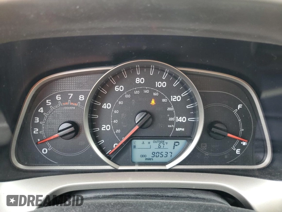 2014 Toyota RAV4 LE with VIN JTMBFREV6ED075253, listed as a Copart auction lot 51910775 with 90,537 mi miles and Salvage Title. Bid and sale history available at DreamBid. Image 9.