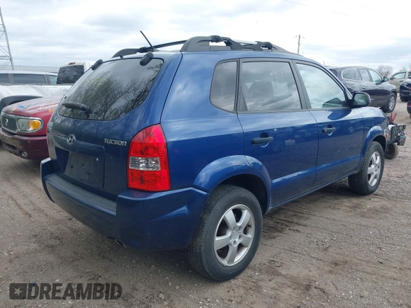 2007 Hyundai Tucson GLS with VIN KM8JM12B37U504070, listed as a IAAI auction lot 42037713 with 118,102 mi miles. Bid and sale history available at carsss.com. Image 13.