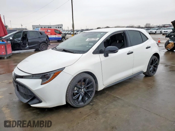 2021 Toyota Corolla SE with VIN JTND4MBE3M3113446, listed as a Copart auction lot 45557285 with 164,054 mi miles and Salvage Title. Bid and sale history available at DreamBid. Image 1.