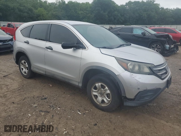 2013 Honda CR-V LX with VIN 2HKRM4H3XDH655552, listed as a Copart auction lot 57607065 with 159,871 mi miles and Salvage title. Bid and sale history available at DreamBid. Image 4.