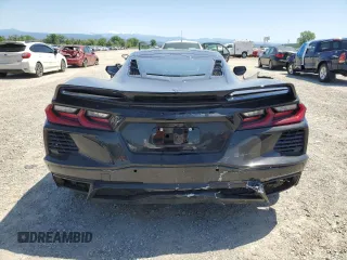 2022 Chevrolet Corvette 1LT with VIN 1G1YA2D49N5103512, listed as a Copart auction lot 54612185 with 18,479 mi miles and Salvage title. Bid and sale history available at DreamBid. Image 6.