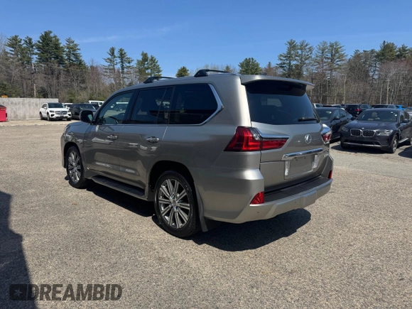 2017 Lexus LX 570 z VIN JTJHY7AX7H4244407, wystawiony jako Copart lot #56943755 z przebiegiem 105 207 mil mil oraz Czysty tytuł • Clean title. Historia ofert i sprzedaży dostępna na DreamBid. Obrazek 3.