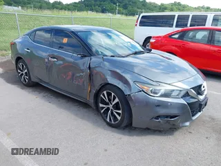 2017 Nissan Maxima SV with VIN 1N4AA6AP1HC452572, listed as a IAAI auction lot 42333925 with 160,447 mi miles and . Bid and sale history available at DreamBid. Image 1.
