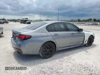2023 BMW 5 Series 530i with VIN WBA53BH08PWY14852, listed as a Copart auction lot 60322765 with 15,425 mi miles and Clean title. Bid and sale history available at DreamBid. Image 3.