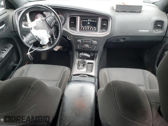 2020 Dodge Charger SXT with VIN 2C3CDXBG9LH117181, listed as a Copart auction lot 44760165 with 53,285 mi miles and Salvage Title. Bid and sale history available at carsss.com. Image 8.