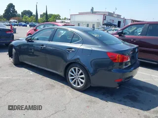 2009 Lexus IS 250 with VIN JTHBK262592083464, listed as a IAAI auction lot 42405805 with 83,968 mi miles and . Bid and sale history available at DreamBid. Image 3.