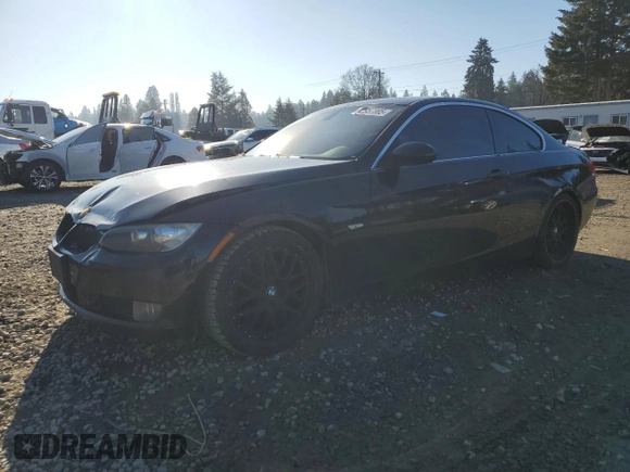 2009 BMW 3 Series 328i with VIN WBAWV13539P121566, listed as a Copart auction lot 42957385 with 155,670 mi miles and Salvage Title. Bid and sale history available at carsss.com. Image 1.