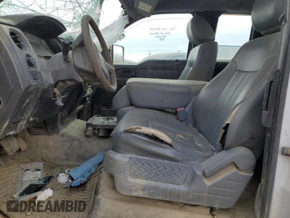 2013 Ford F-150 XL with VIN 1FTEX1EM8DFC06480, listed as a Copart auction lot 42157425 with 0 mi miles and Salvage Title. Bid and sale history available at carsss.com. Image 7.