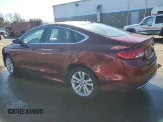 2016 Chrysler 200 Limited with VIN 1C3CCCABXGN154626, listed as a Copart auction lot 49488315 with 115,177 mi miles and Salvage Title. Bid and sale history available at carsss.com. Image 2.