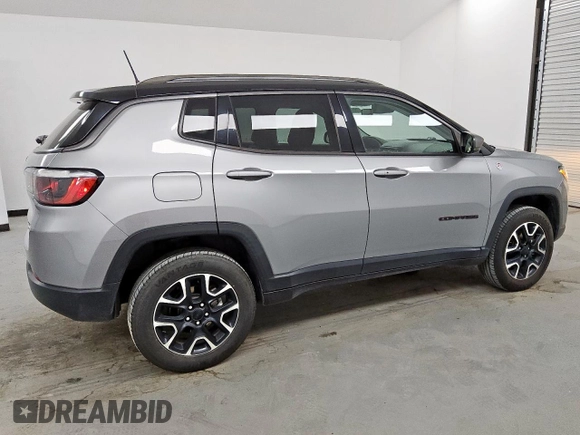 2021 Jeep Compass Trailhawk с VIN 3C4NJDDB4MT564832, выставлен на аукционе Copart как лот 65821095 с пробегом 104 208 миль миль и Чистый • Clean title. История ставок и продаж доступна на DreamBid. Изображение 3.