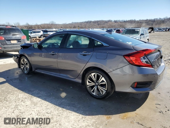 2017 Honda Civic Sedan EX-L with VIN 2HGFC1F78HH643250, listed as a Copart auction lot 47833205 with 149,489 mi miles and Salvage Title. Bid and sale history available at carsss.com. Image 2.