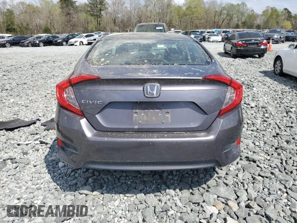 2017 Honda Civic Sedan LX with VIN 2HGFC2F5XHH571696, listed as a Copart auction lot 51995845 with 119,195 mi miles and Salvage Title. Bid and sale history available at carsss.com. Image 6.